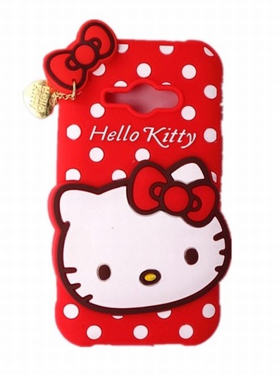 Чехол для Samsung Galaxy J1 Mini (SM-J105H) Hello Kitty Red