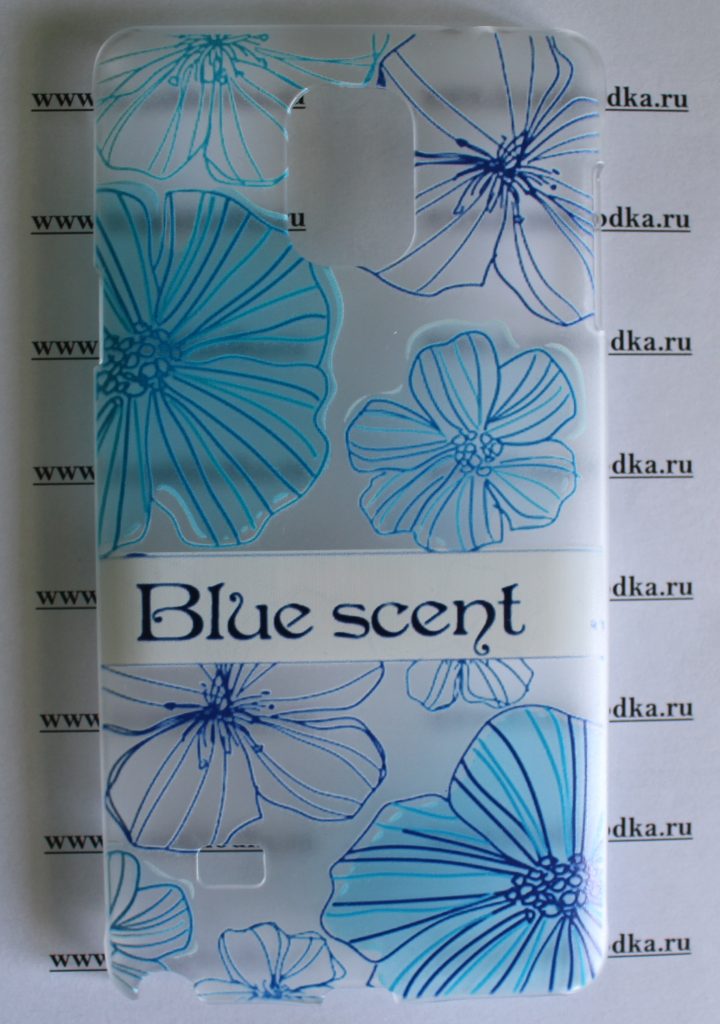 Чехол для Samsung Galaxy Note 4 Blue Scenp