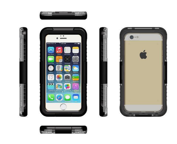 Водонепроницаемый чехол для iPhone 5/5S Water Proof Case Black