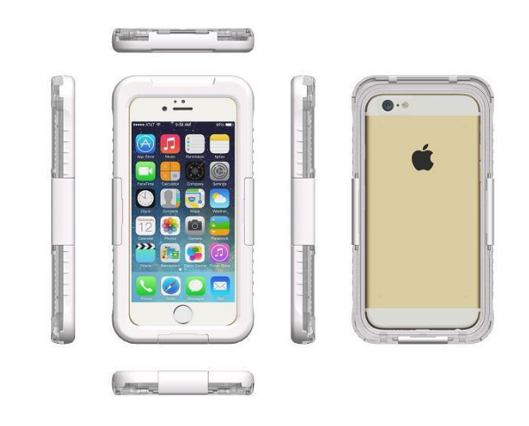 Водонепроницаемый чехол для iPhone 6/7 Water Proof Case White