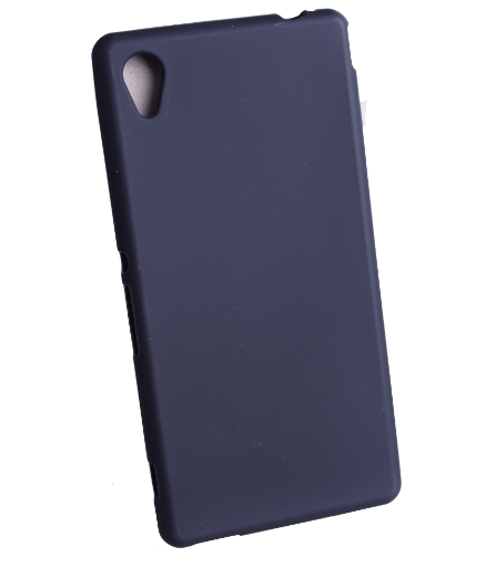 Чехол для Sony Xperia M4 Aqua силикон черный