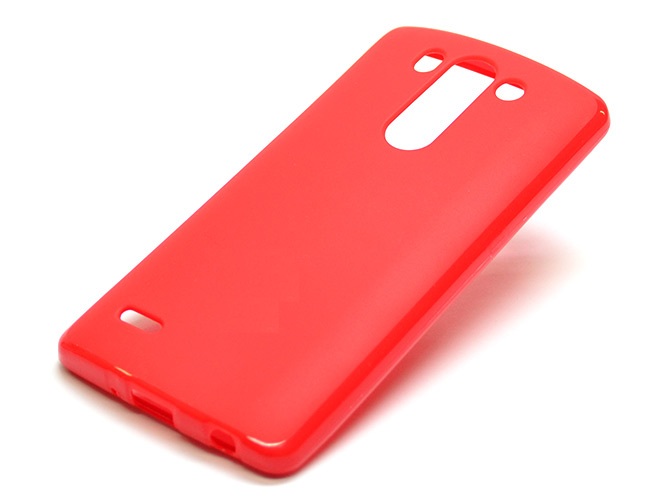 Чехол для LG G3 силикон красный