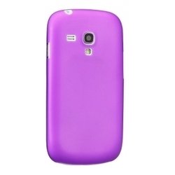 Чехол для Samsung Galaxy S3 Mini силикон фиолетовый