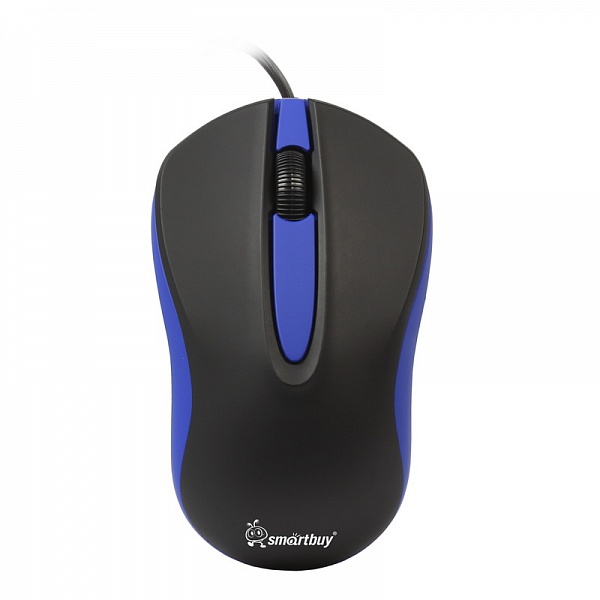 Оптическая мышь SmartBuy One 329, USB, черно-синяя