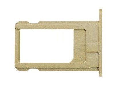 Лоток сим карты для iPhone 6/6S золотой