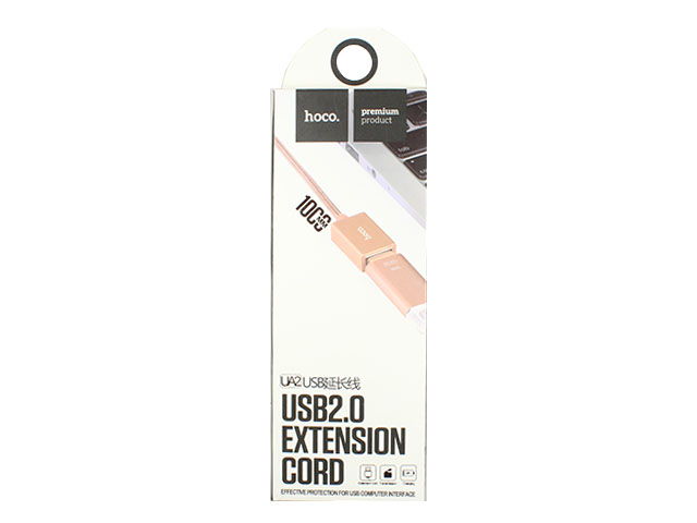 Удлинитель USB Hoco UA2 USB2.0 1m