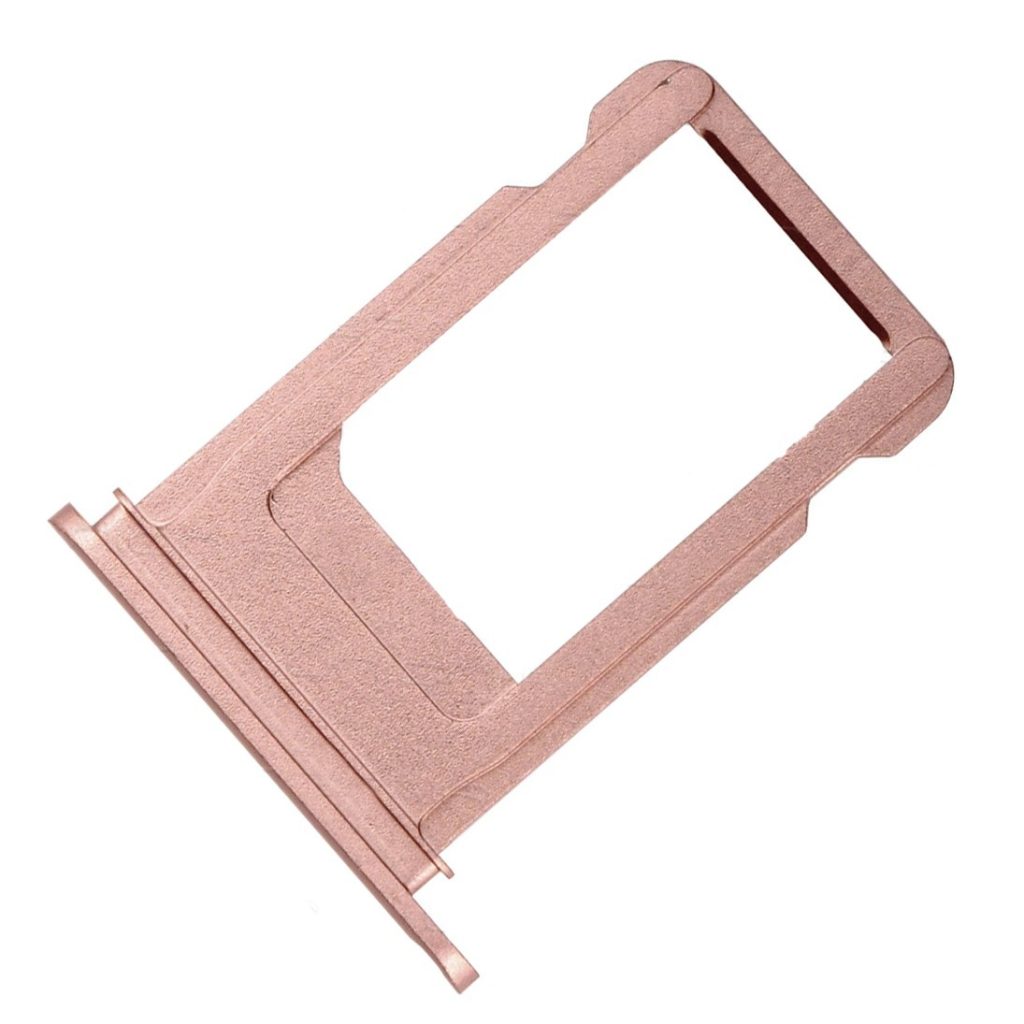 Лоток сим карты для iPhone 7/7 plus розовый