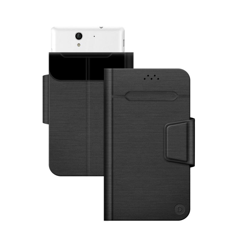Чехол-подставка 5.5"-6.5" Wallet Fold Deppa Black