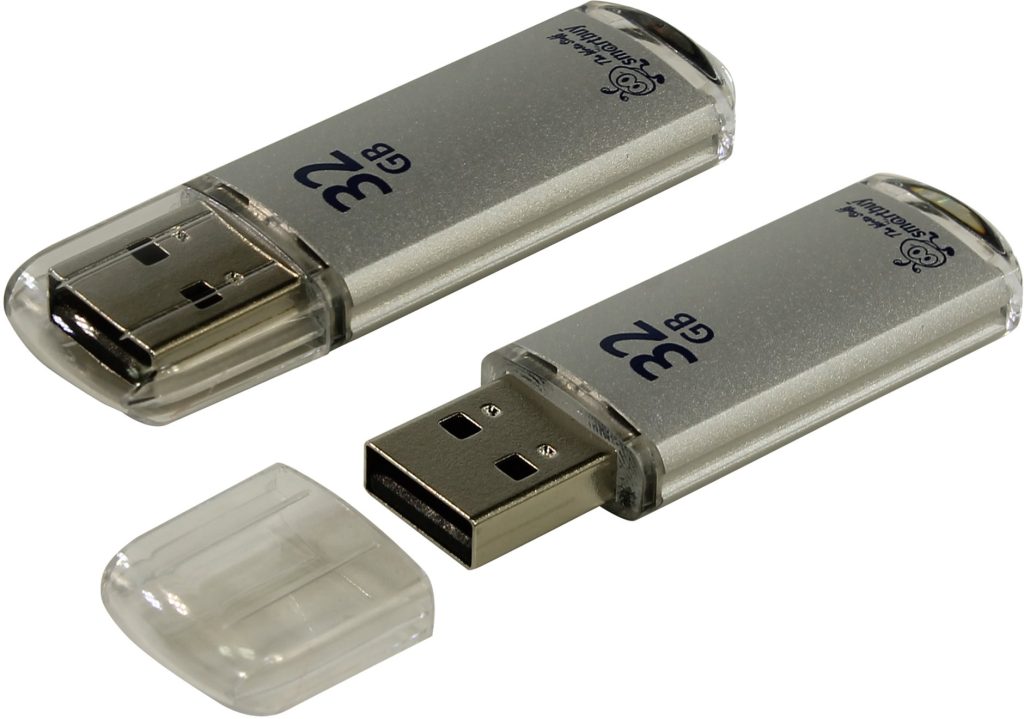 USB-Flash 32GB Smart Buy V-Cut серая
