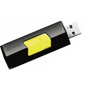 USB-Flash 8GB Apacer AH332 черно-желтая