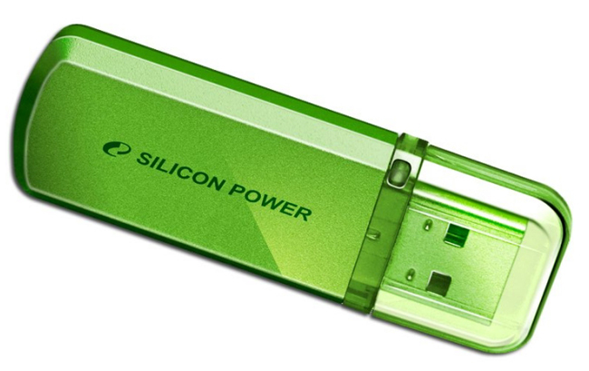 USB-Flash 8GB SP Helios 101 зеленая