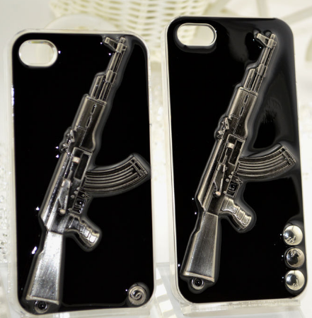 Чехол для iPhone 6/6S 3D АК-47