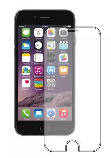 Защитное стекло для iPhone 7/8/SE матовое