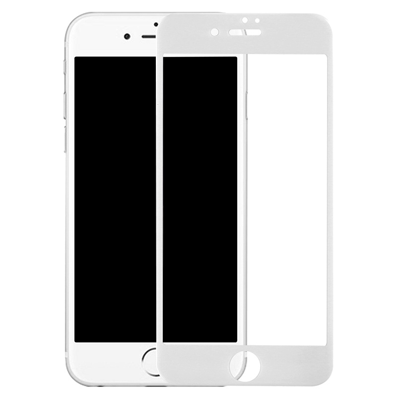 Защитное стекло для iPhone 7/8 Plus 3D белое