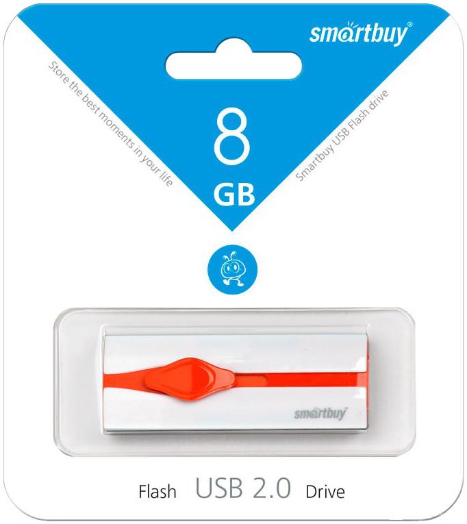USB-Flash 8GB Smart Buy Comet белая