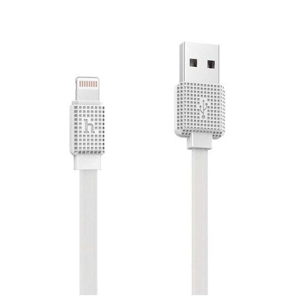 Дата-кабель для iPhone 5/6 Hoco Quick UPL18 серый