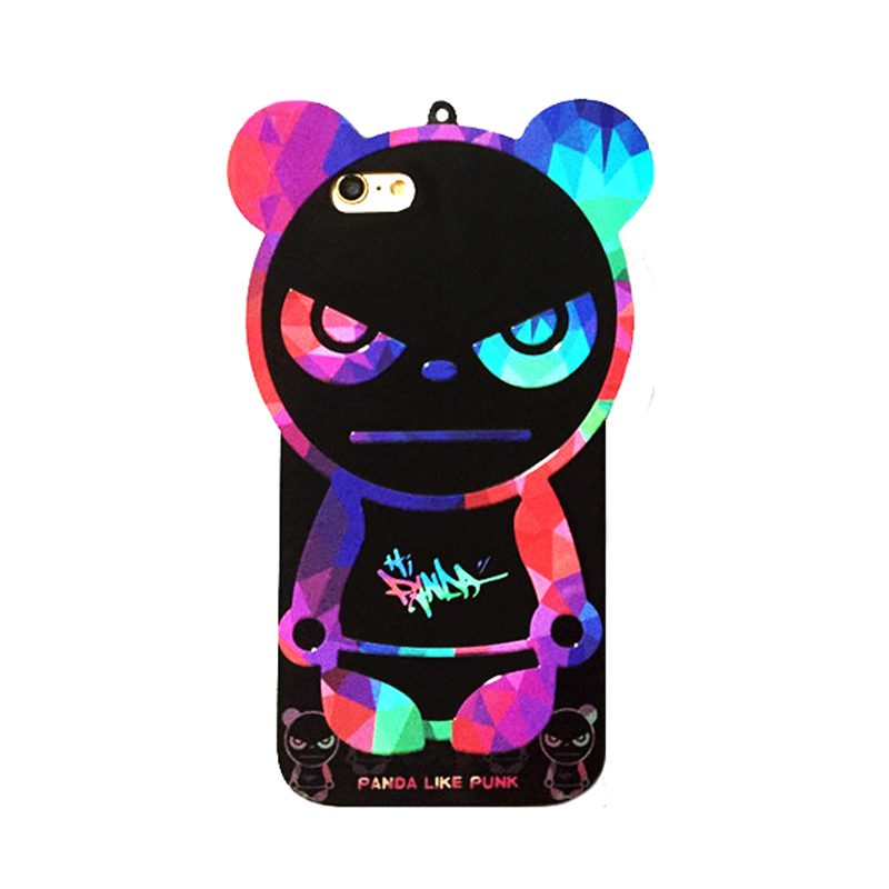 Чехол для iPhone 6/6S Panda Like Punk Color