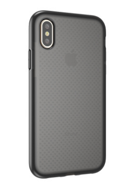 Чехол для iPhone X Shockproof Silicone Black