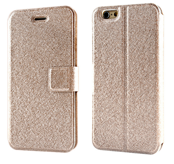 Чехол-книжка для iPhone 6/6S Stripes Gold