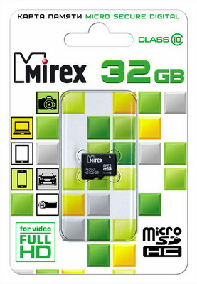 Карта памяти Mirex 32GB (Class 10)
