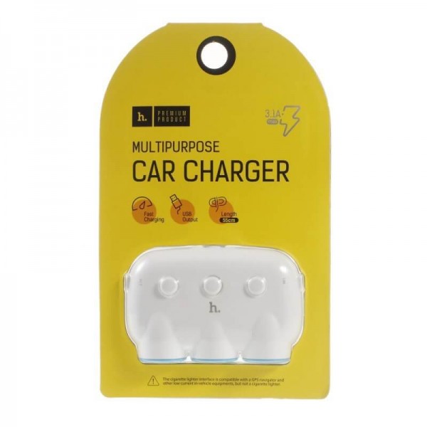 АЗУ Hoco Multipurpose Car Charger