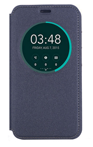 Чехол-книжка для Asus ZenFone 2 Laser (ZE500KL) с окном черный