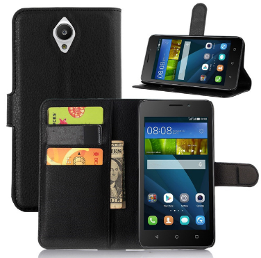 Чехол-книжка для Huawei Ascend G526 черный