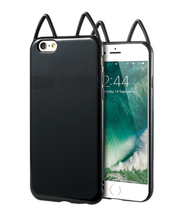 Чехол для iPhone 6/6S Ушки Черный
