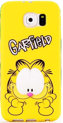 Чехол для Samsung Galaxy S6 Edge 3D Eyes Garfield