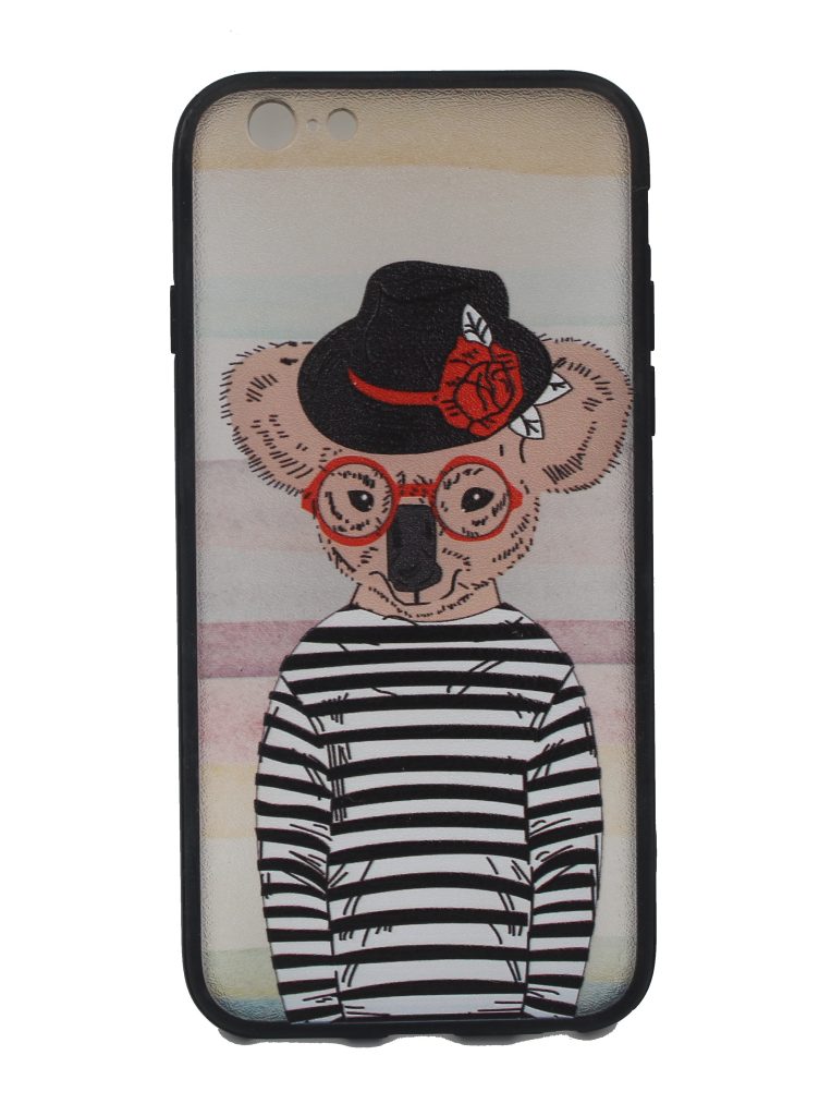 Чехол для iPhone 6/6S Animal в тельняшке