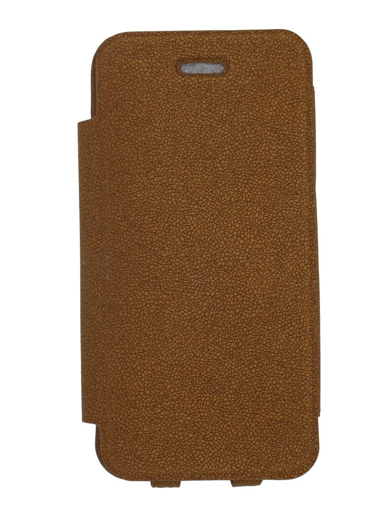 Чехол для iPhone 5/5S TPU Book Коричневый