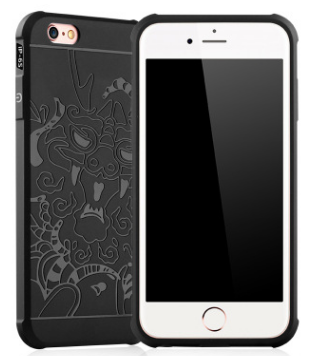 Чехол для iPhone 7 Cocose Tiger Черный