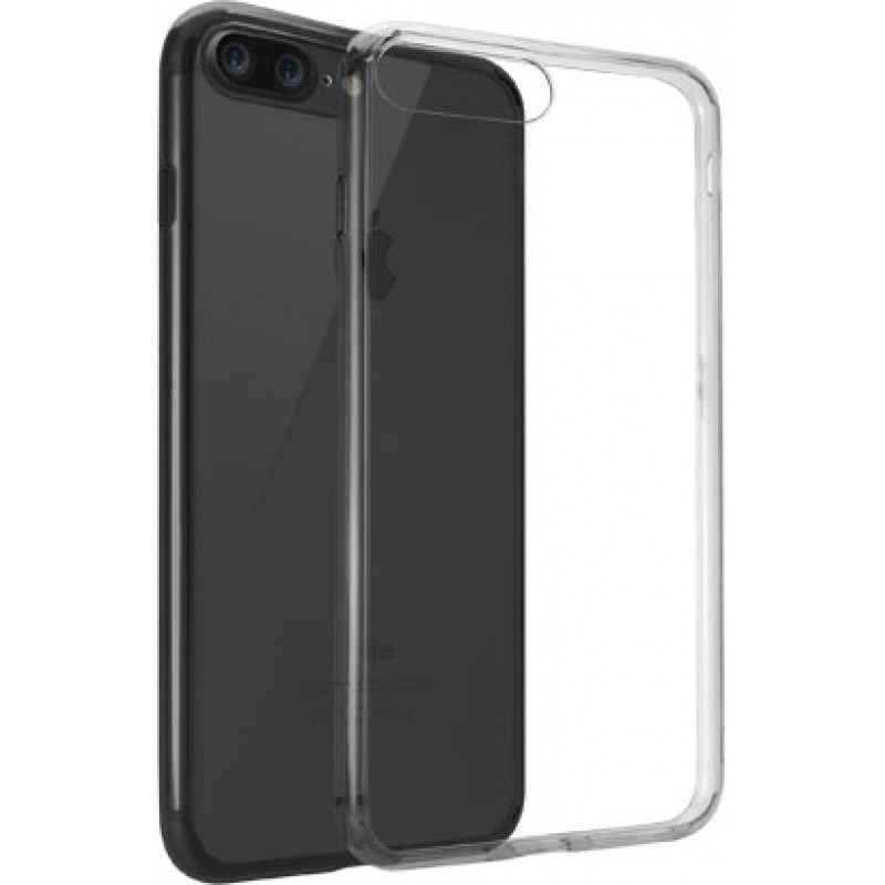 Чехол для iPhone 7 Plus пластик прозрачный