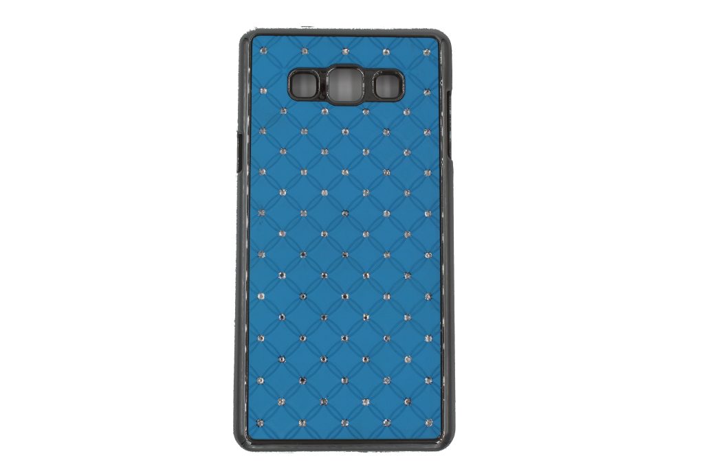 Чехол для Samsung Galaxy A7 Luxury Bling Синий