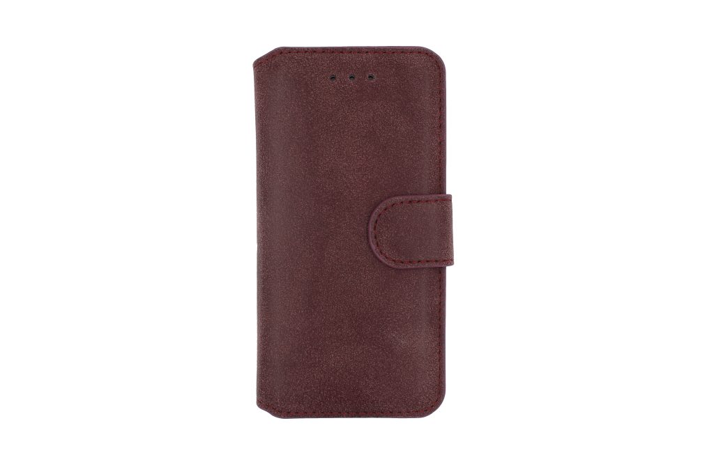 Чехол-книжка для iPhone 7 PU Бордовый