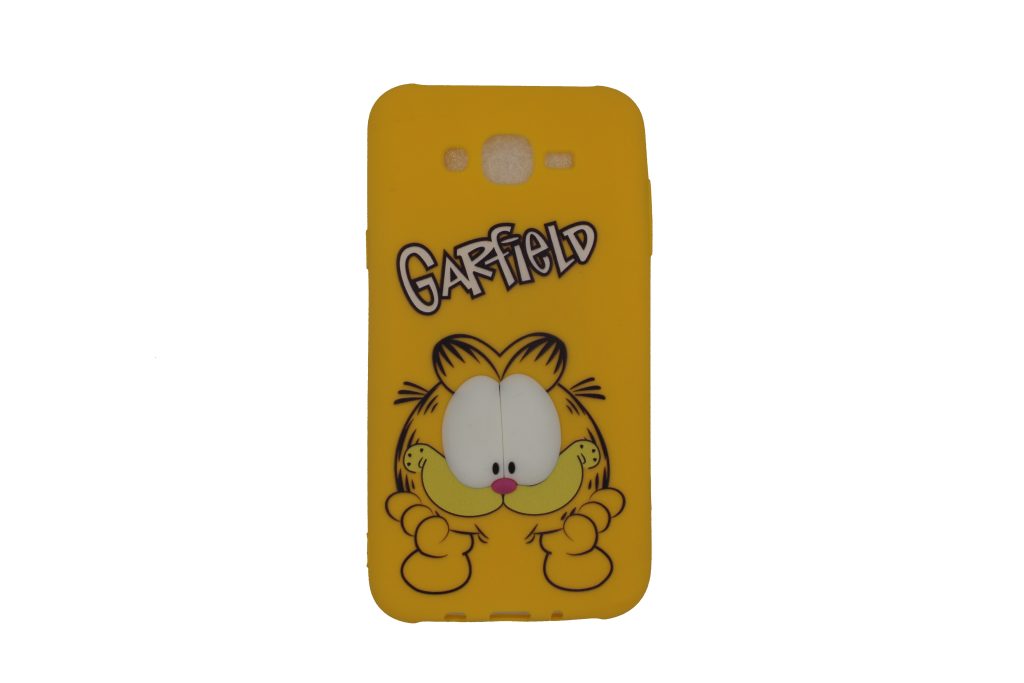 Чехол для Samsung Galaxy J7 2015 3D Eyes Garfield