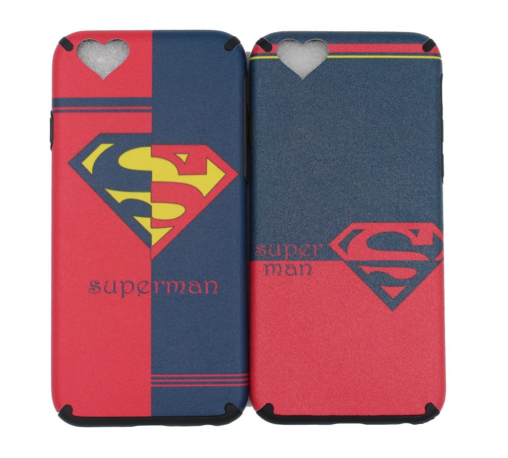 Чехол для iPhone 6/6S PU Superman