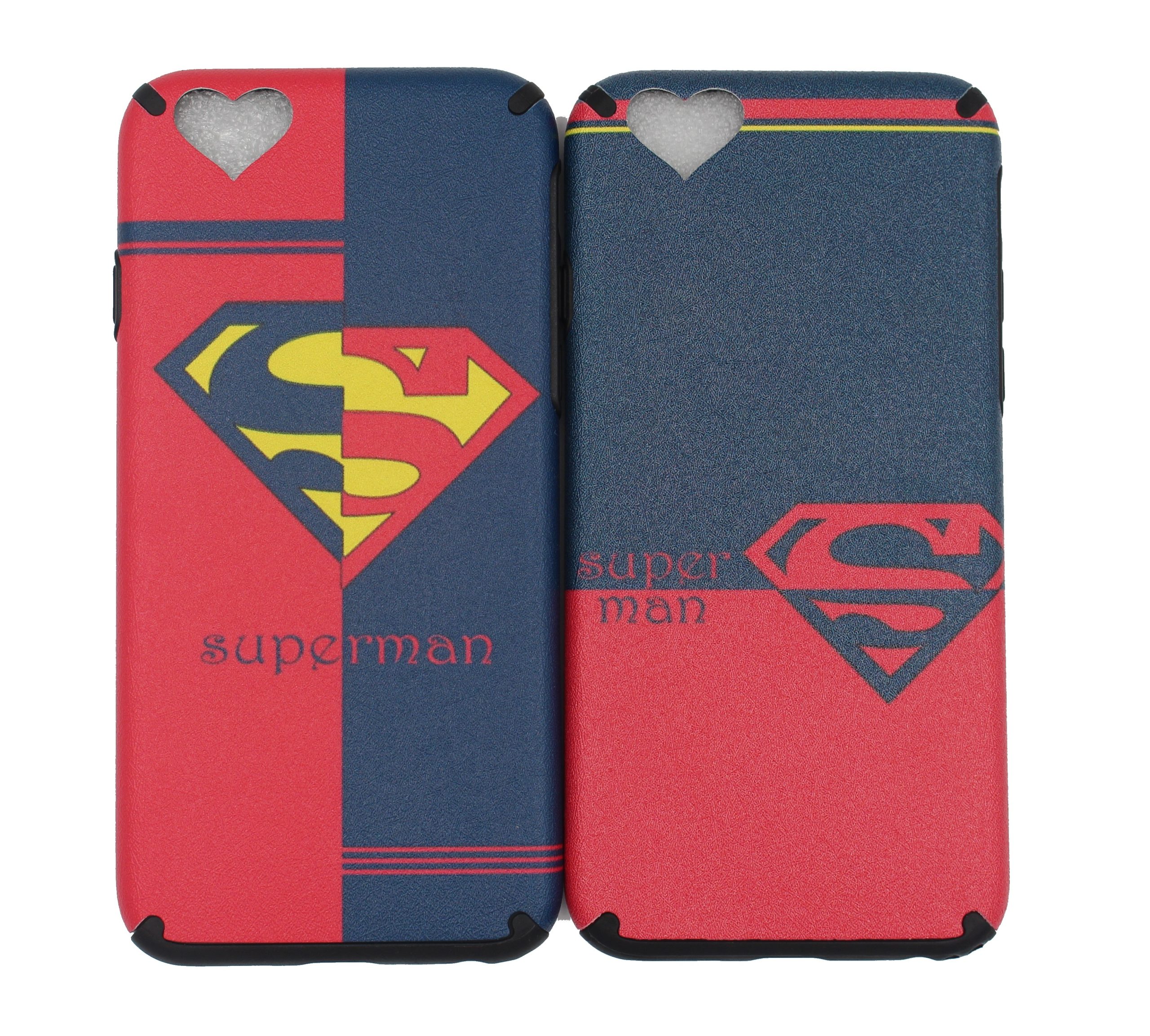 Чехол для iPhone 6/6S PU Superman
