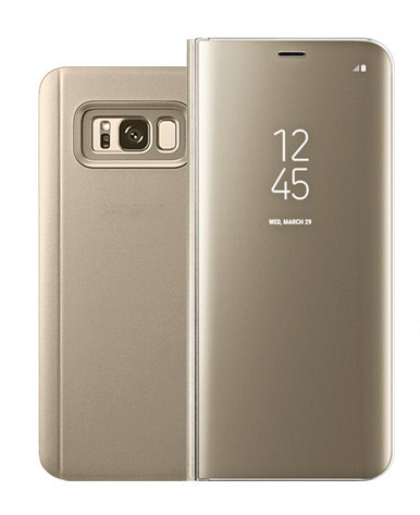 Чехол для Samsung Galaxy S6 Clear View Cover Золотой