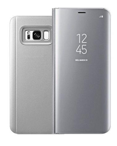 Чехол для Samsung Galaxy S6 Clear View Cover Серый