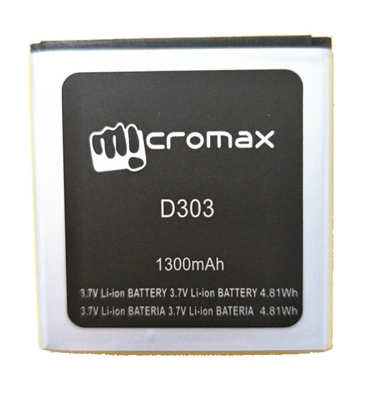 Батарея/аккумулятор Micromax D303