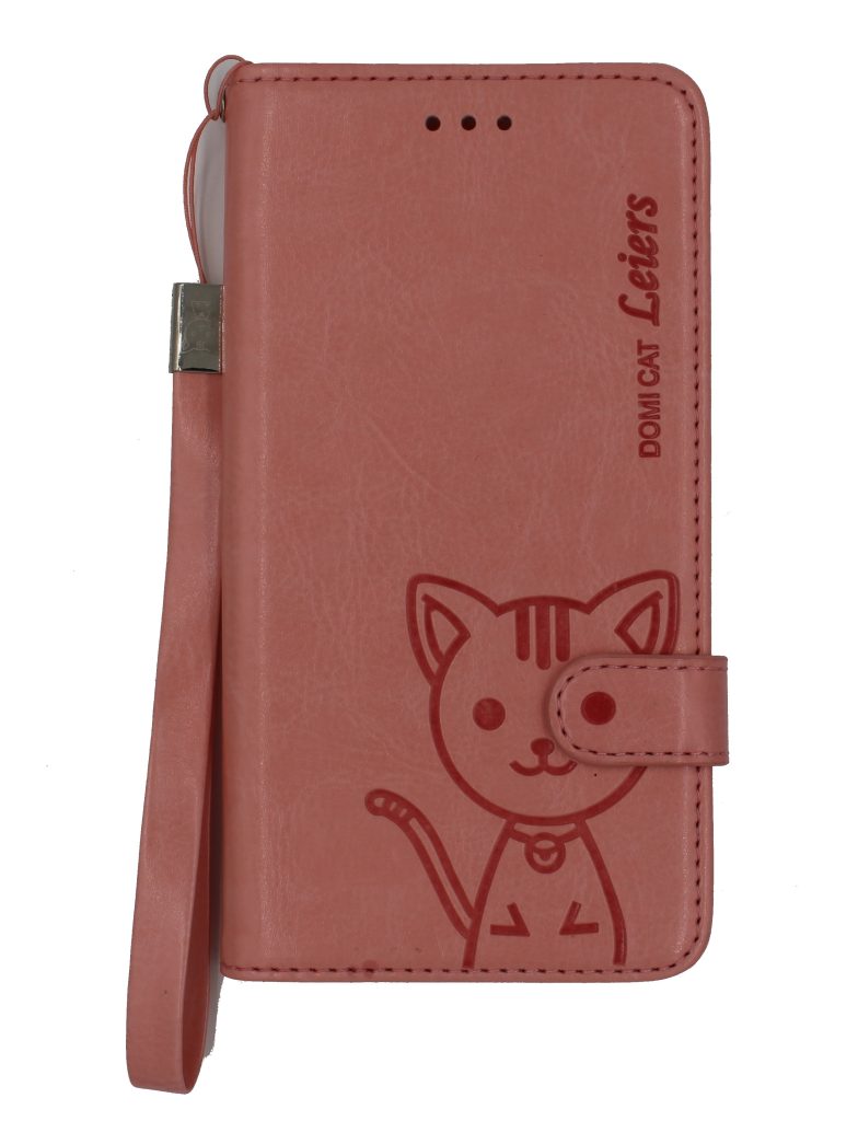 Чехол-книжка для Asus Zenfone 5 Lite (A502CG) Domi Cat Розовый