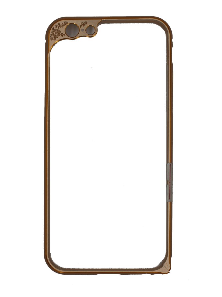 Бампер для iPhone 6/6S Iron with a pattern