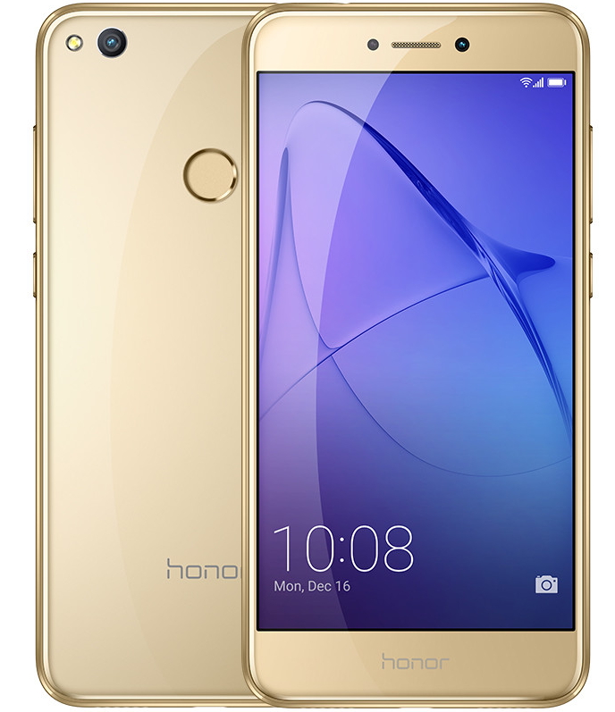 Задняя крышка для Huawei Honor 8 Lite золотая
