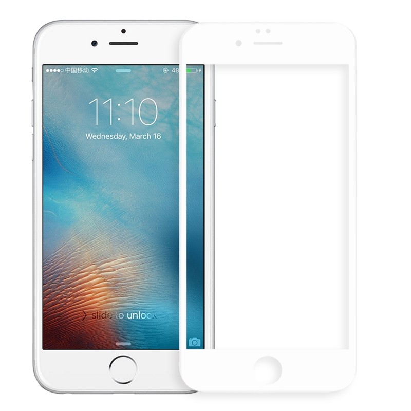 Защитная пленка для iPhone 6/6S 3D белая