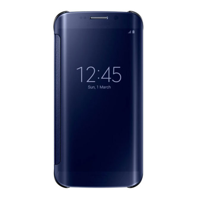 Чехол-книжка для Samsung Galaxy S6 Clear View Cover синий