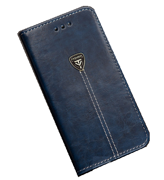 Чехол-книжка для iPhone 4/4S fashion Синий