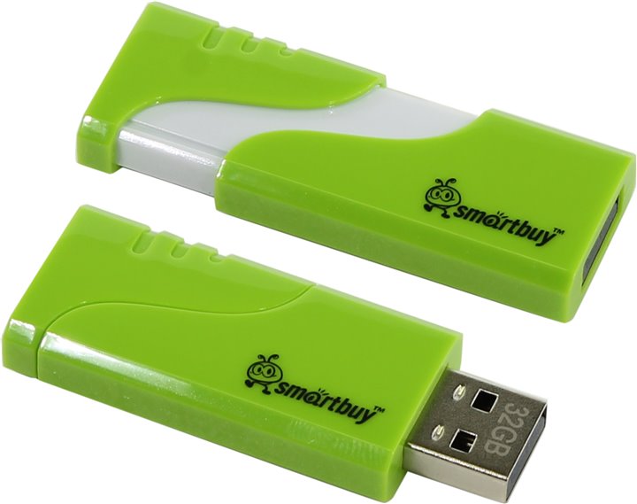USB-Flash 32GB SmartBuy Hatch зеленая