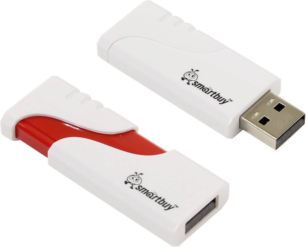 USB-Flash 8GB SmartBuy Hatch белая