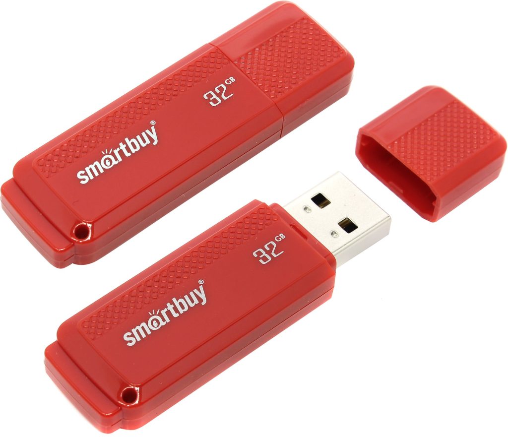 USB-Flash 32GB SmartBuy Dock красная